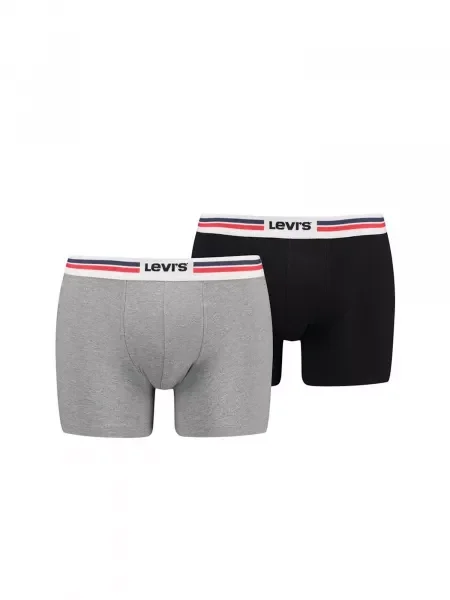 LEVI'S ® Boxeri gri amestecat / roșu / negru alb