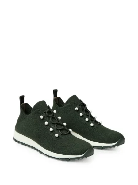 Sneakerși Jimmy Choo verde