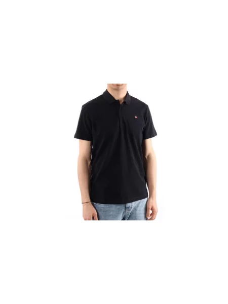 Tricou polo Napapijri negru