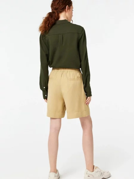 Шорты Lacoste бежевые