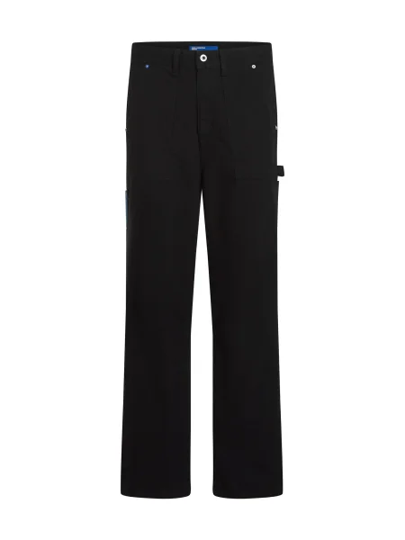 KARL LAGERFELD JEANS Hlače plavi traper crna