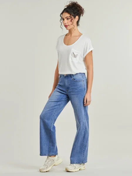 Blugi Les Petites Bombes albastru