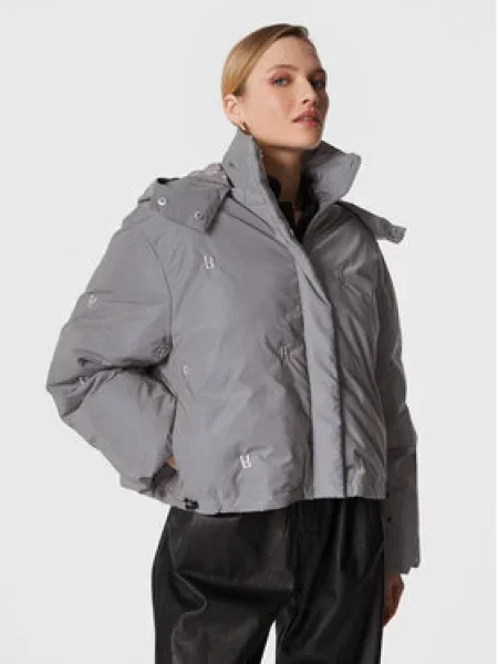 ROTATE Geacă de iarnă Padded Quilt gri