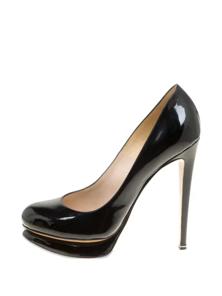 Pantofi cu toc Nicholas Kirkwood din piele negru