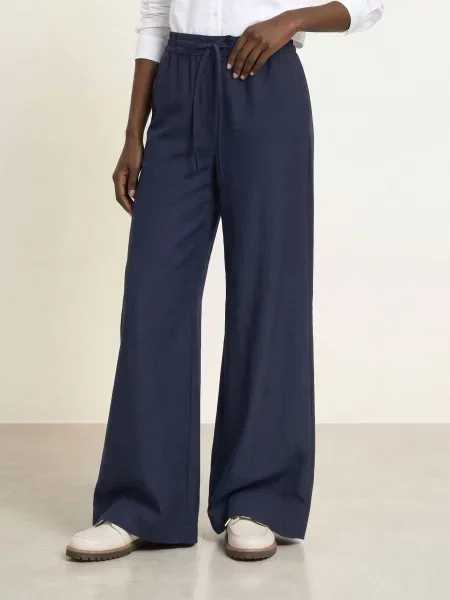 Claudie Pierlot Spodnie blau granatowe