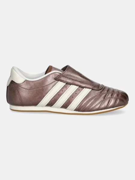 Δερμάτινα αθλητικά παπούτσια adidas Originals Adidas Taekwondo W καφέ