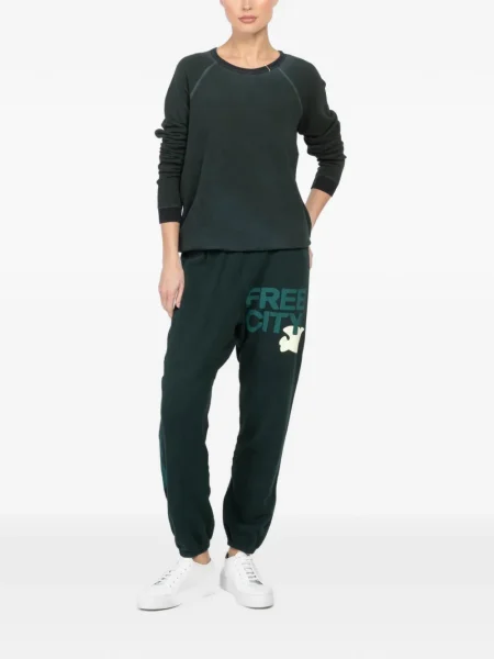 Tricou Freecity lung verde