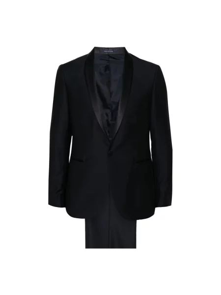 Garnitur Tagliatore wełniany niebieski