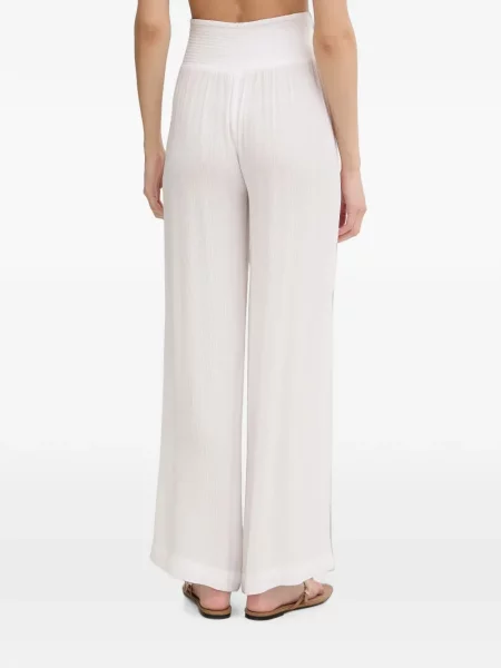 Pantaloni Dkny alb