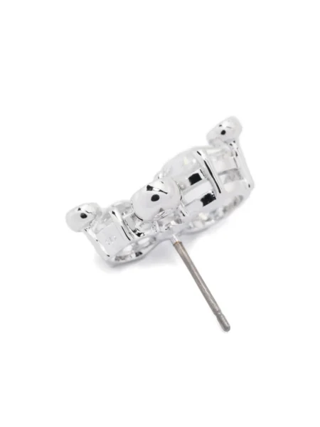 Cercei Swarovski argintiu