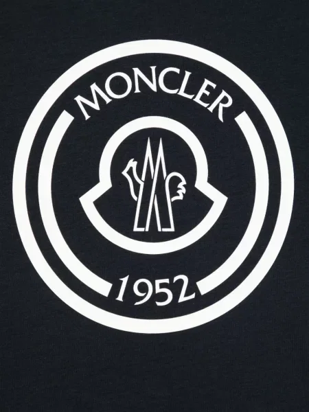 Koszulka dziecięca Moncler Enfant niebieska