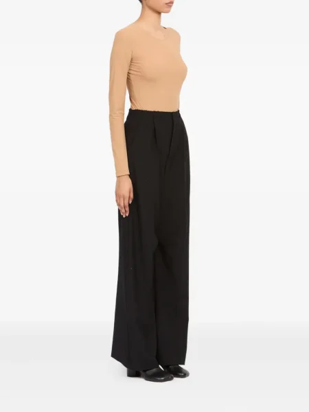 Pantaloni Mm6 Maison Margiela negru