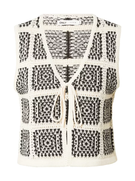 ONLY Vestă ONLLOA bej negru