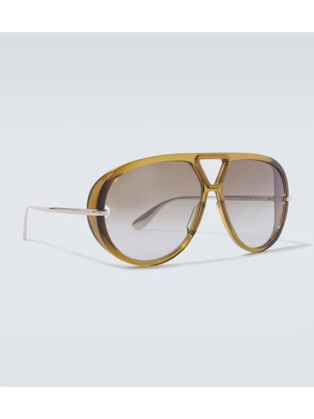 Ochelari de soare Bottega Veneta maro