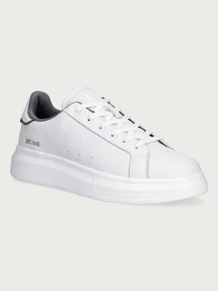 Just Cavalli sneakers pentru bărbați alb