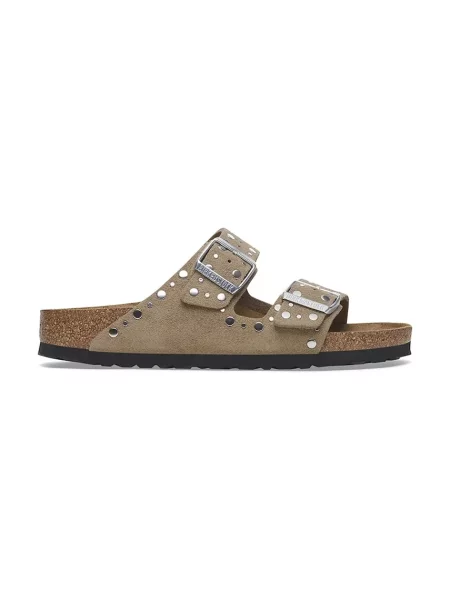 Trampki Birkenstock Arizona Rivets Suede Leather Taupe EUR 38 beżowe