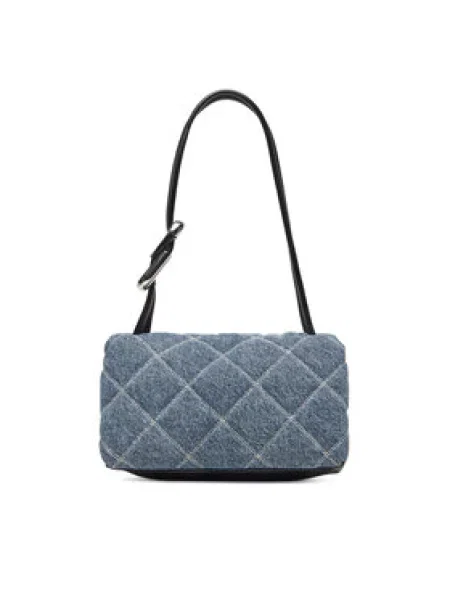 Marc Jacobs Ročna torba The Quilted Denim Mini modra