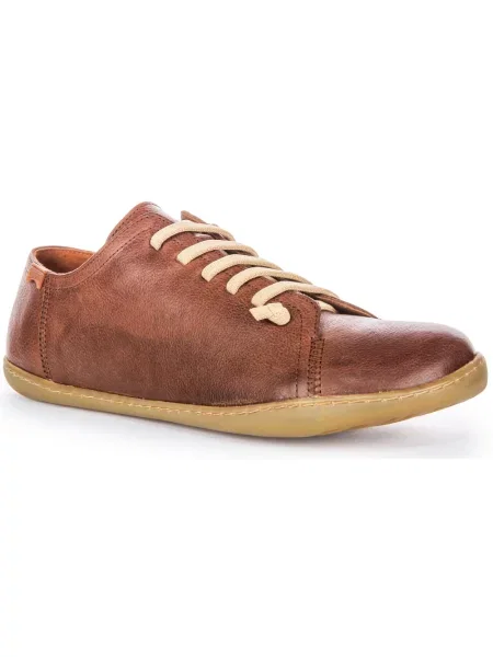 Sneakersy Camper brązowe