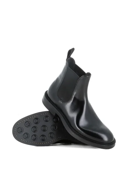 Botine Green George din piele albastru