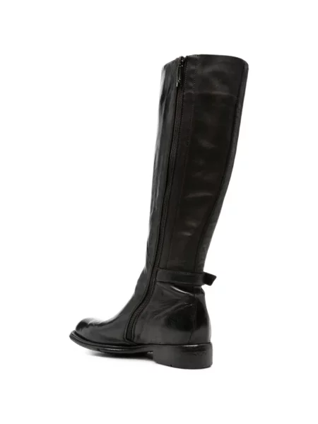 Botine Lemargo din piele cu cataramă maro