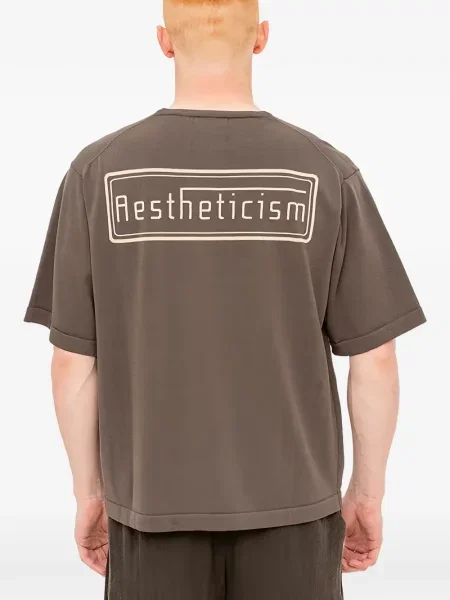 Tricou Devoa tricotate maro