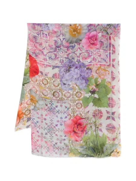 Fular Faliero Sarti cu model floral