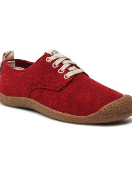 Poltopánky Keen Mosey Derby Red Felt/Birch červená