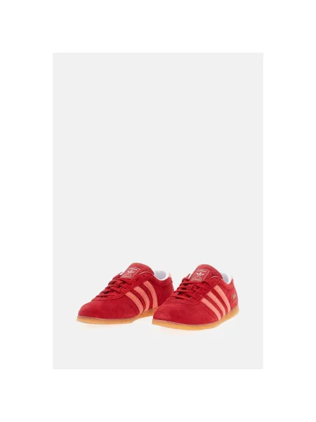 Sneakersy Adidas Originals zamszowe czerwone