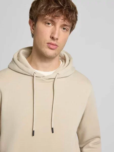 Bluza z kapturem model ‘BRADLEY’ Jack & Jones biała