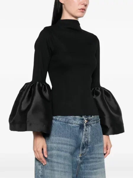 Top Marques'almeida tricotate negru