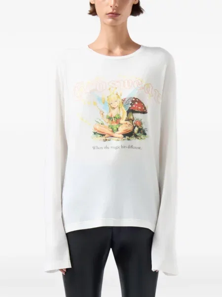 Tricou Gcds cu imagine alb