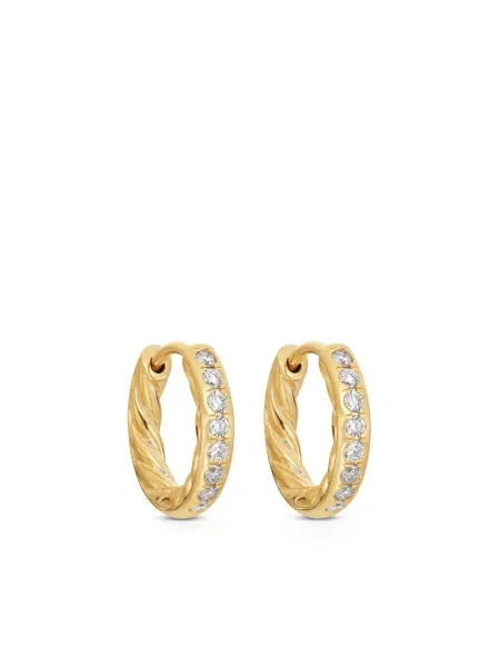 Cercei David Yurman galben