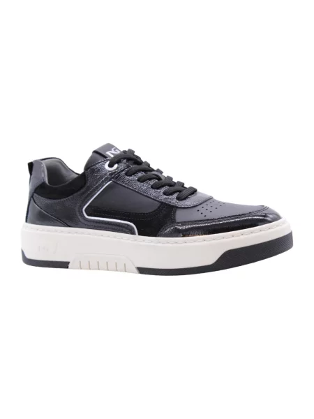 Sneakersy Nerogiardini skórzane czarne