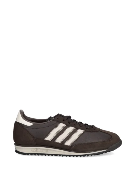 Pantaloni Adidas de catifea cord cu imagine roșu