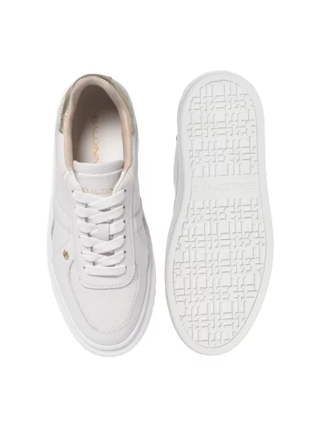 Sneakersy Baldinini skórzane białe