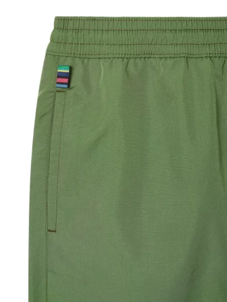 Slip de baie Paul Smith cu model zebră cu autograf verde