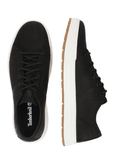 Sneakerși Timberland din dantelă negru