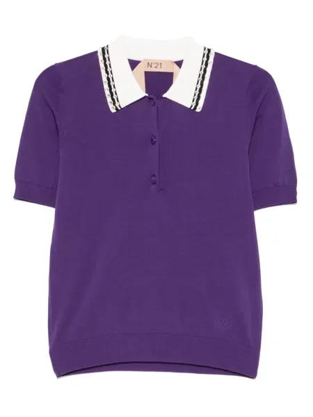 Polo N°21 de cristal violet