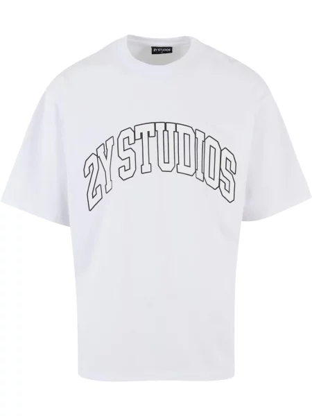 2Y Studios Tricou negru alb