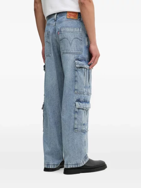 Cămașă de blugi Levi's® cu talie înaltă albastru