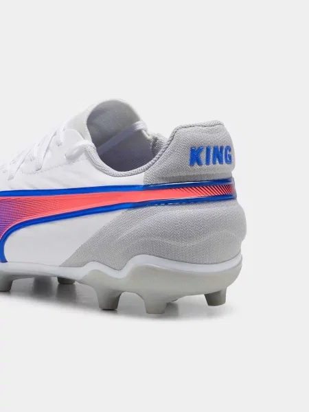 Дитячі Кросівки для спорту PUMA King Match Fg/ag Jr комбінований верх білий