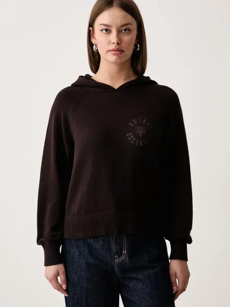 Armani Exchange pulover pentru femei din maro