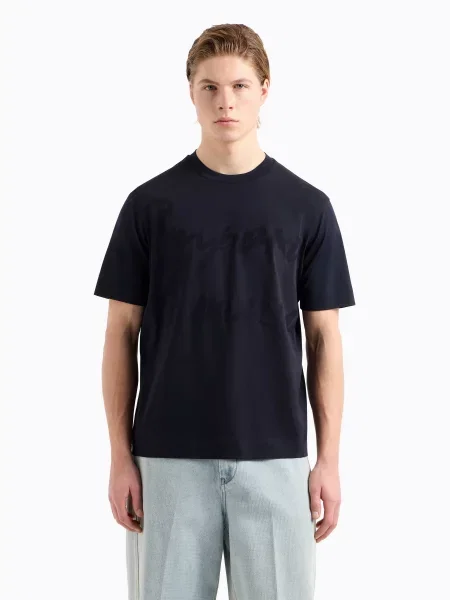 Футболка Emporio Armani синяя