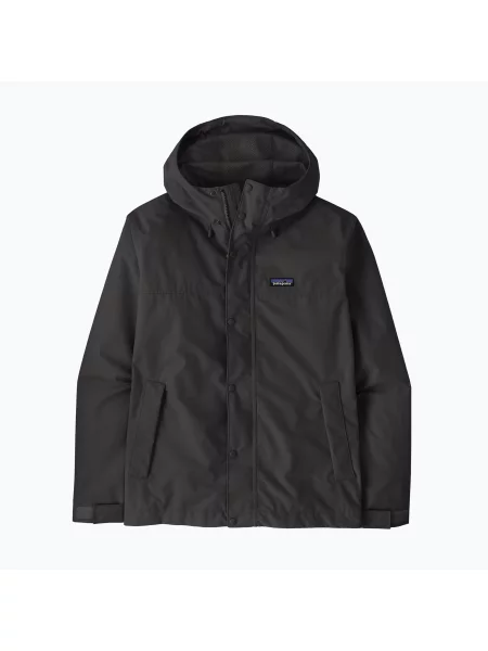 Geacă de ploaie pentru bărbați Patagonia Outdoor Everyday Rain black negru