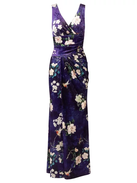 Kraimod Rochie de seară / albastru închis / gri bazalt bej