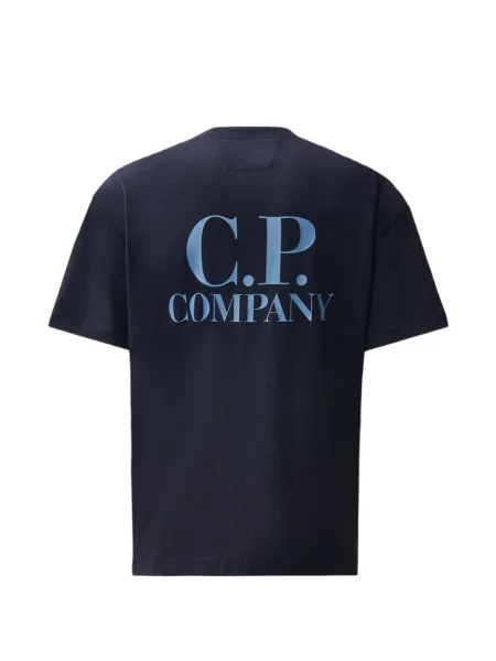 Tricou C.p. Company cu imagine albastru