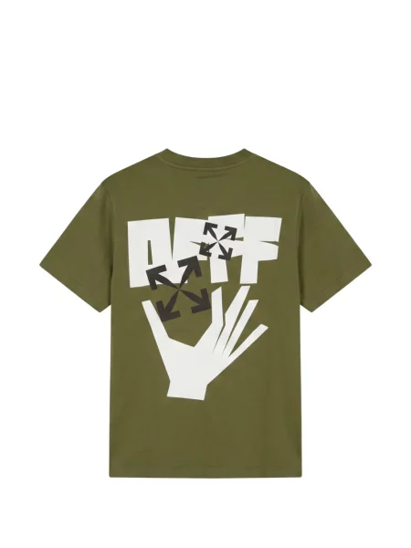 Tricou Off-white cu imagine alb