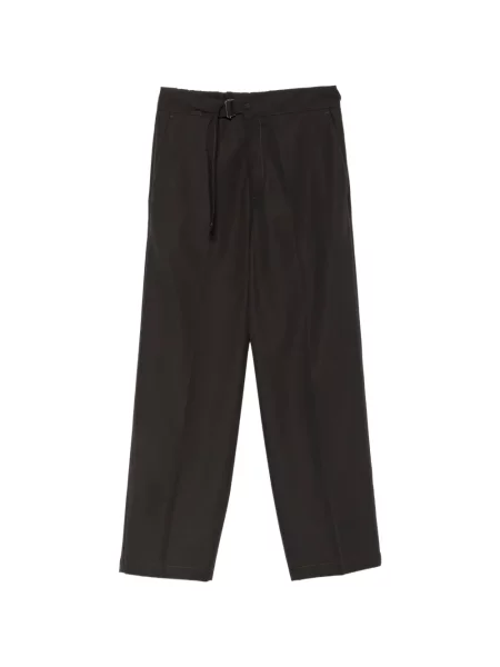 Cu centură pantaloni Costumein maro