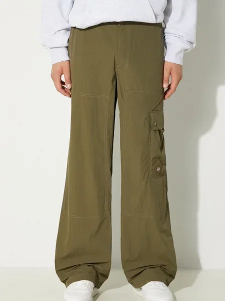 Kalhoty Dickies Jackson Cargo Pant jednoduché zelená