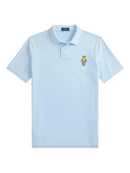 Ριγέ δερμάτινος κάλτσες Polo Ralph Lauren με κορδόνι μαύρο